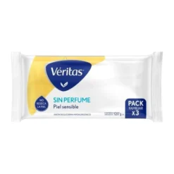 VERITAS JABÓN DE GLICERINA NEUTRO PACK FAMILIAR X3