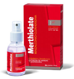 MERTHIOLATE INCOLORO NF SPRAY X 60 ML