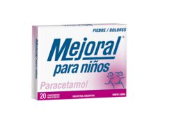 MEJORAL NIÑOS comprimidos masticables x 20