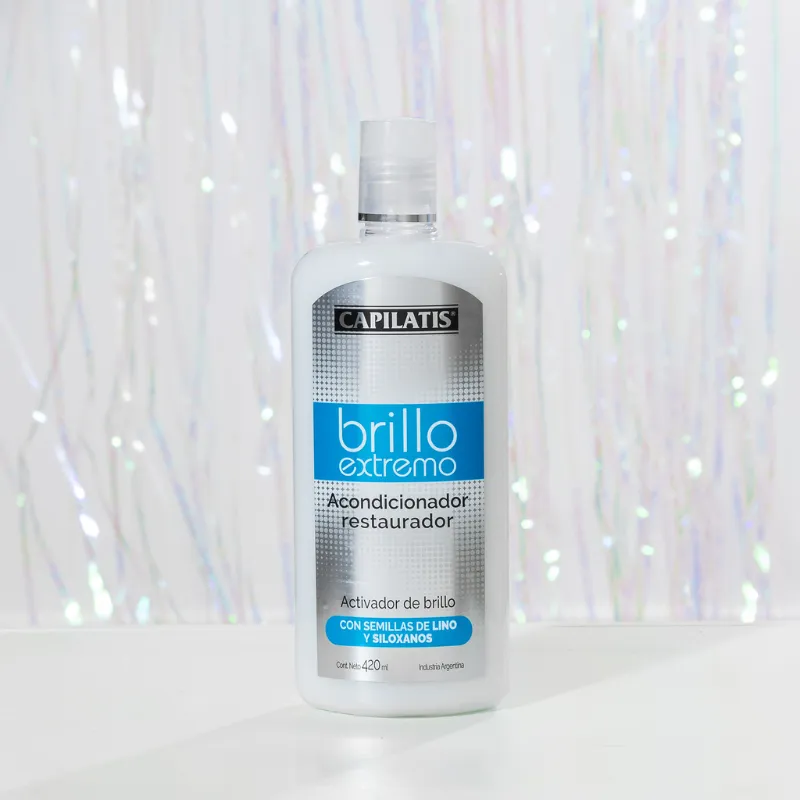 CAPILATIS ACONDICIONADOR BRILLO EXTREMO x 420ml - Imagen 2