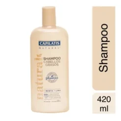 CAPILATIS NATURAL SHAMPOO CABELLOS GRASOS x 420ml