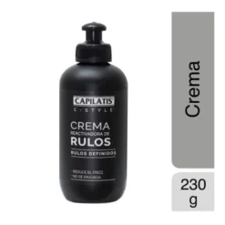 CAPILATIS C-STYLE CREMA PARA PEINAR REACTIVADORA DE RULOS x 230g