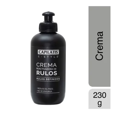 CAPILATIS C-STYLE CREMA PARA PEINAR REACTIVADORA DE RULOS x 230g