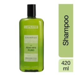 CAPILATIS NATURAL SHAMPOO con ALOE VERA PURO x 420ml