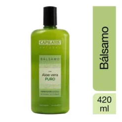 CAPILATIS NATURAL BALSAMO con ALOE VERA PURO x 420ml
