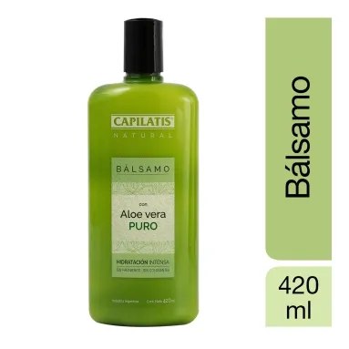 CAPILATIS NATURAL BALSAMO con ALOE VERA PURO x 420ml