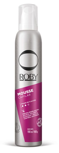 ROBY ESPUMA MODELADORA MOUSSE X 190ML