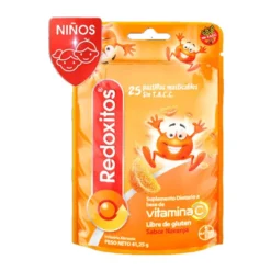 REDOXITOS NARANJA 25 PASTILLAS MASTICABLES VITAMINA C