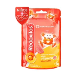 REDOXITOS FRUTILLA 25 PASTILLAS MASTICABLES VITAMINA C