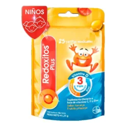 BAYER REDOXITOS PLUS 25 PASTILLAS MASTICABLES
