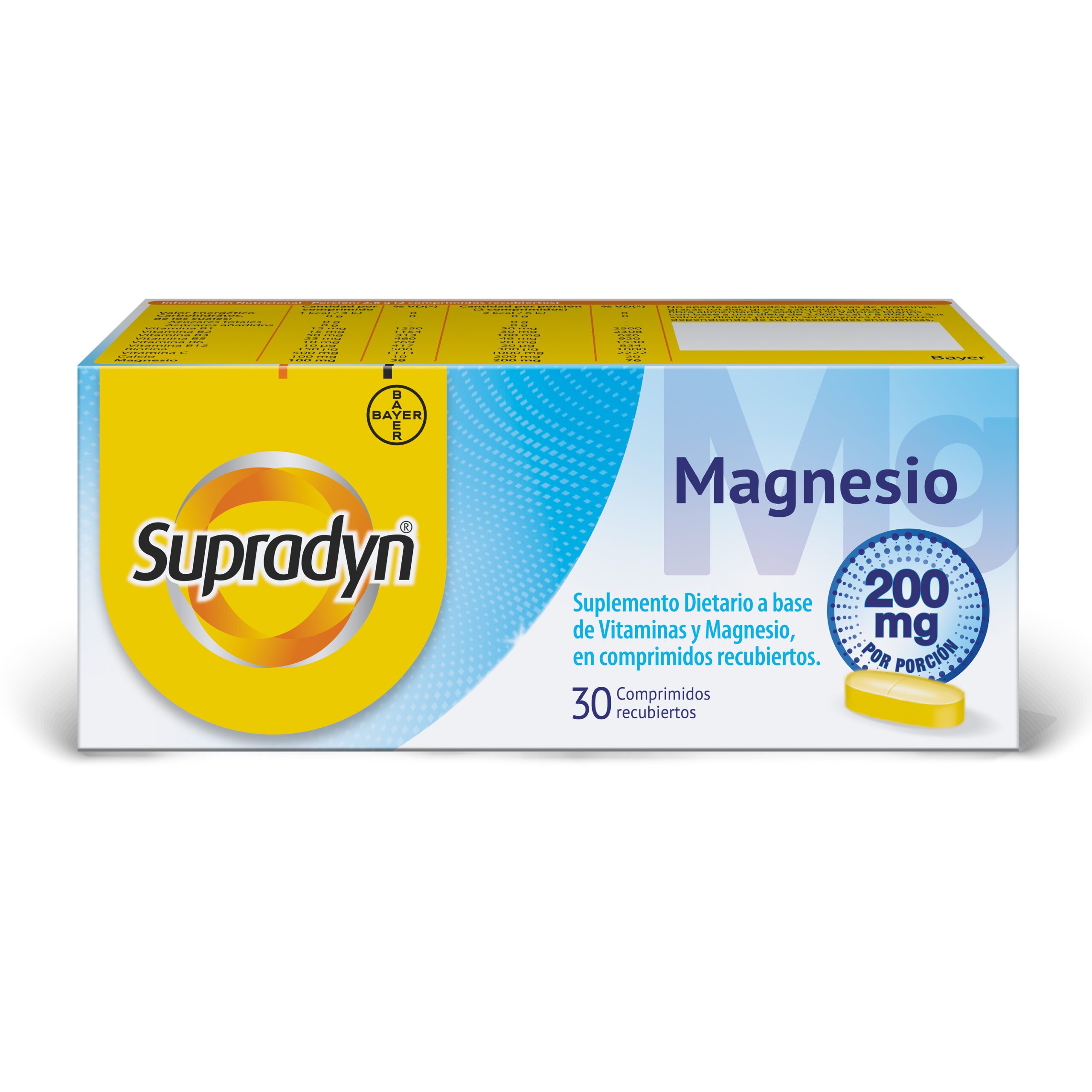 SUPRADYN MAGNESIO X 30 COMPRIMIDOS