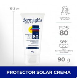 DERMAGLOS PROTECTOR SOLAR FPS 80 x 90gr