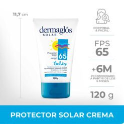 DERMAGLOS PROTECTOR SOLAR BEBES FPS 65 x 120gr