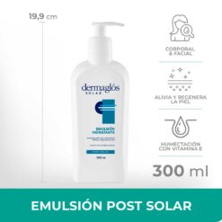 DERMAGLOS EMULSION POST SOLAR x 300ml