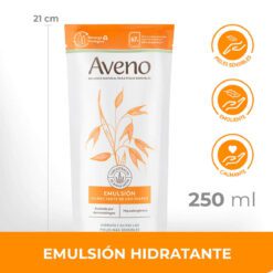 AVENO EMULSION HIDRATANTE CORPORAL RECARGA ECOLÓGICA x 250ml