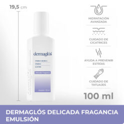 DERMAGLOS EMULSION Delicada Fragancia x 100ml