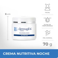 DERMAGLOS FACIAL CREMA NUTRITIVA DE NOCHE x 70gr