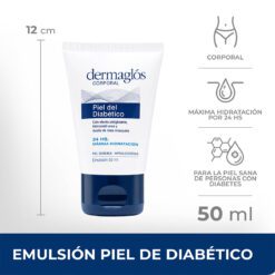 DERMAGLOS EMULSION CORPORAL PIEL DEL DIABETICO x 50ml