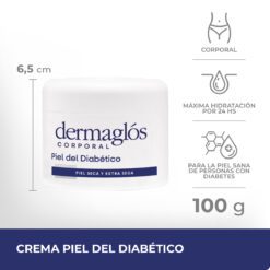 DERMAGLOS CREMA CORPORAL PIEL DEL DIABETICO x 100gr