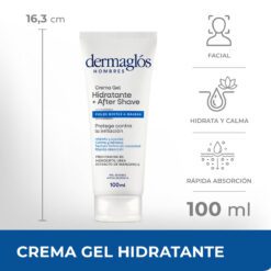 DERMAGLOS CREMA GEL HIDRATANTE + AFTER SHAVE x 100ml