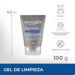 DERMAGLOS HOMBRES FACIAL GEL DE LIMPIEZA x 100gr