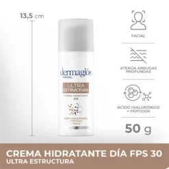 DERMAGLOS CREMA FACIAL HIDRATANTE DE DIA ULTRA ESTRUCTURA x 50gr