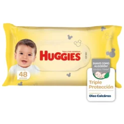 HUGGIES TOALLITAS HÚMEDAS TRIPLE PROTECCIÓN X48 UNIDADES