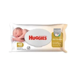 HUGGIES TOALLITAS HÚMEDAS ÓLEO CALCÁREO X48 UNIDADES