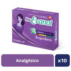 IBU EVANOL RAPIDA ACCION X 10 CAPSULAS