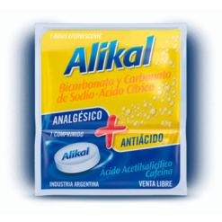 ALIKAL ANALGESICO + ANTIACIDO SIN SABOR x 1 Sobre