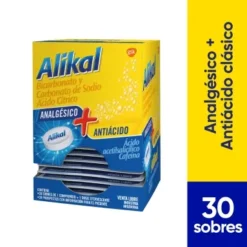 Alternative view of ALIKAL ANALGESICO + ANTIACIDO SIN SABOR x 30 Sobres