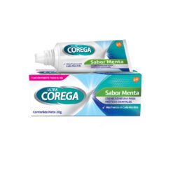 ULTRA COREGA CREMA ADHESIVA MENTA x20 GRS