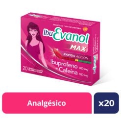 IBU EVANOL MAX X 20 CAPSULAS