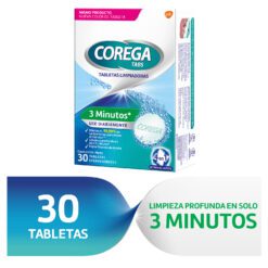COREGA TABS 3 MINUTOS x 30 Tabletas