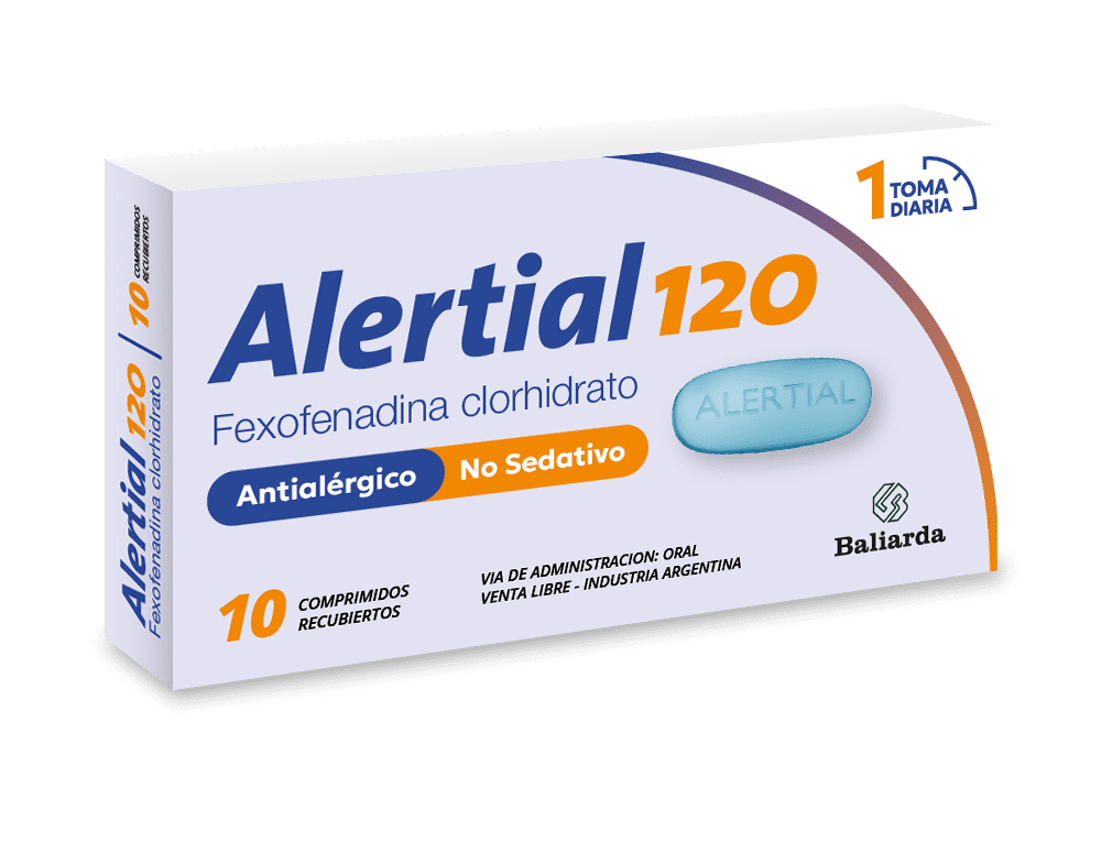 ALERTIAL 120 MG X 10 COMPRIMIDOS