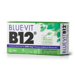 BLUE-VIT B12 ANANA 2000M x20 COMPRIMIDOS MASTICABLES (Apto Vegano)