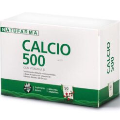 NATUFARMA CALCIO 500 con vitamina D x50 comprimidos