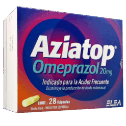 AZIATOP 20 MG  Capsulas