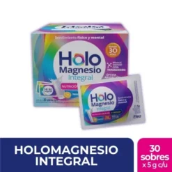 HOLOMAGNESIO INTEGRAL Magnesio en Polvo Sabor Naranja x 30 sobres
