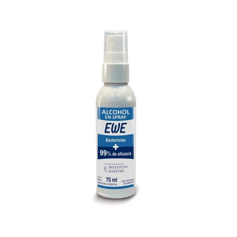 EWE ALCOHOL SPRAY 70% BACTERICIDA X 75 ML