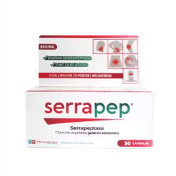 SERRAPEP 30 CAPASULAS VEGETALES GASTRORRESISTENTES