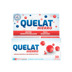 QUELAT Hierro capsulas x 30