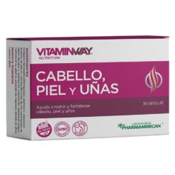 VITAMIN WAY CABELLO, PIEL Y UÑAS x 30 CAPSULAS