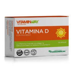 VITAMINWAY VITAMINA D (CON MAGNESIO) x30 CAPSULAS