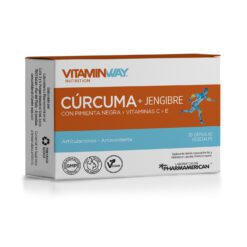VITAMUN WAY CURCUMA+JENGIBRE con pimienta x 30 capsulas
