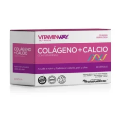 VITAMIN WAY COLAGENO + CALCIO con Vitaminas x 60 CAPSULAS