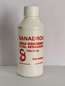 AGUA OXIGUENADA 10 VOLUMENES X 250 ML