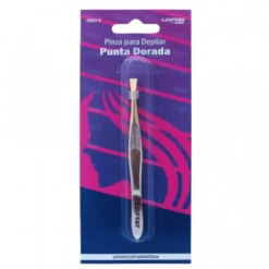 LISFAR PINZA PARA DEPILAR PUNTA DORADA HS031-6
