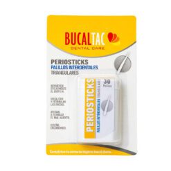 BUCAL TAC PERIOSTICKS PALILLOS INTERDENTALES x 30 Unidades