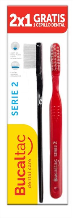 BUCAL TAC CEPILLO DENTAL SERIE 2 SOFT 2X1